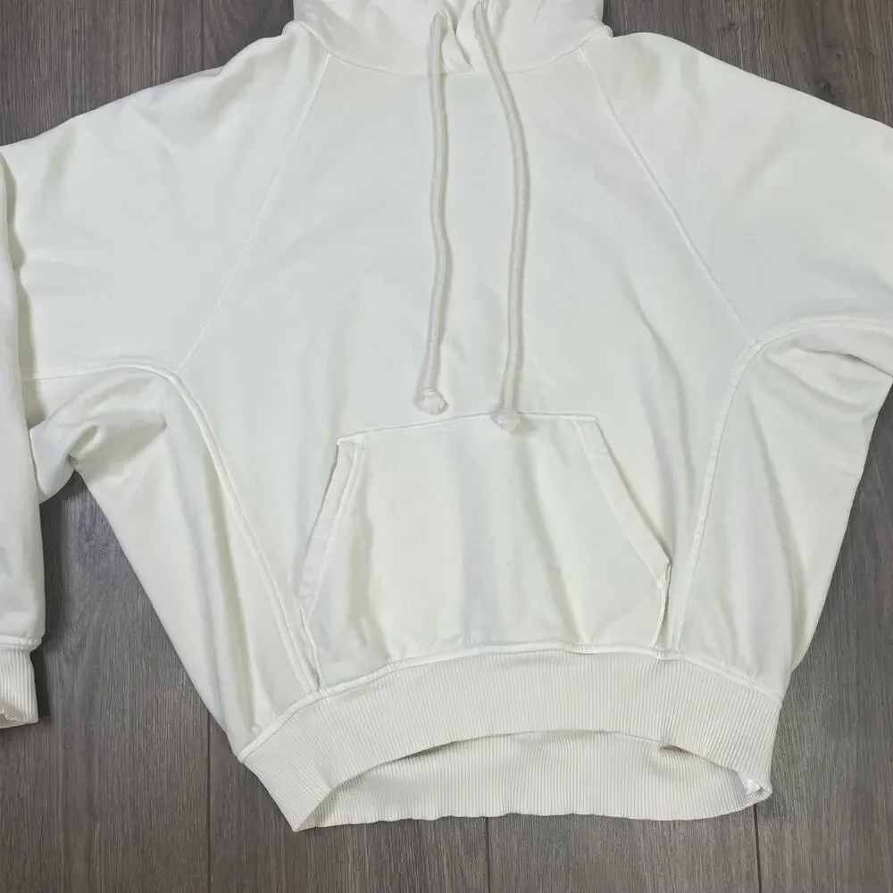 Madewell Relaxed Raglan Sleeve 365 Terry Ootoya Hoodie Sweatshirt US Women's XS - Picture 3 of 6